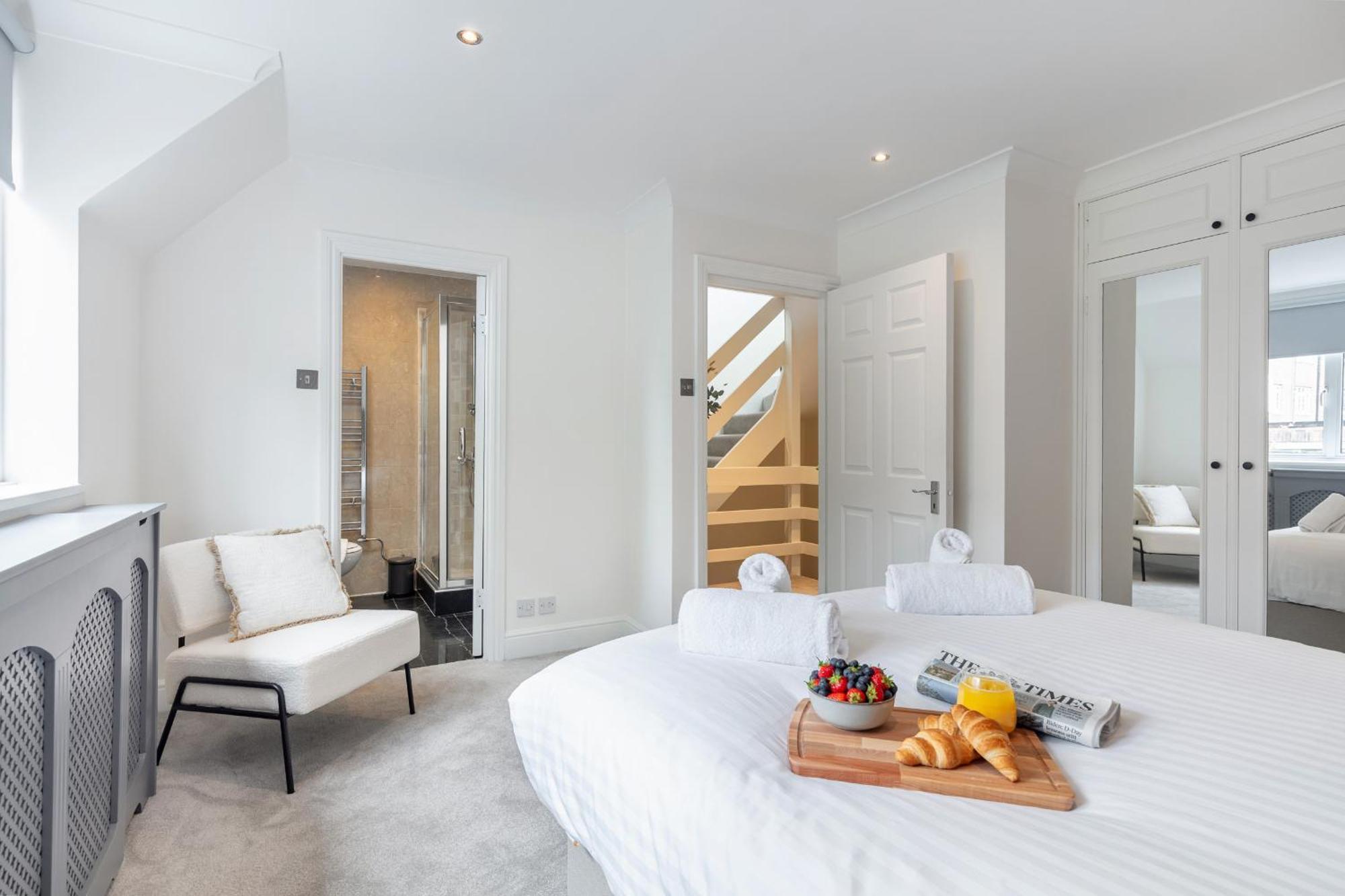 Rare 4Beds Townhouse In Kensington With Patio Vila Londres Exterior foto