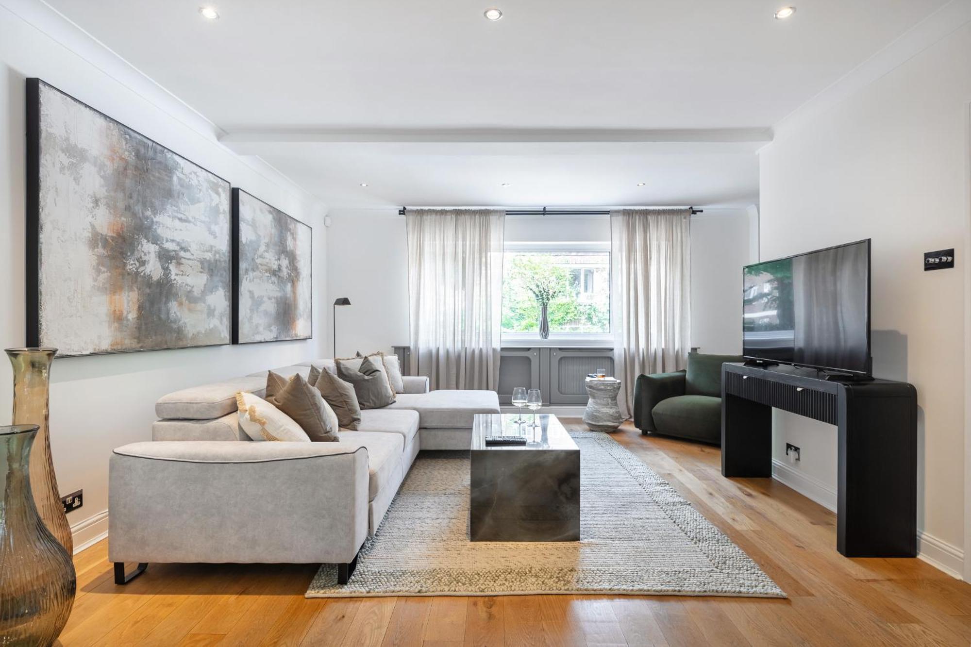 Rare 4Beds Townhouse In Kensington With Patio Vila Londres Exterior foto