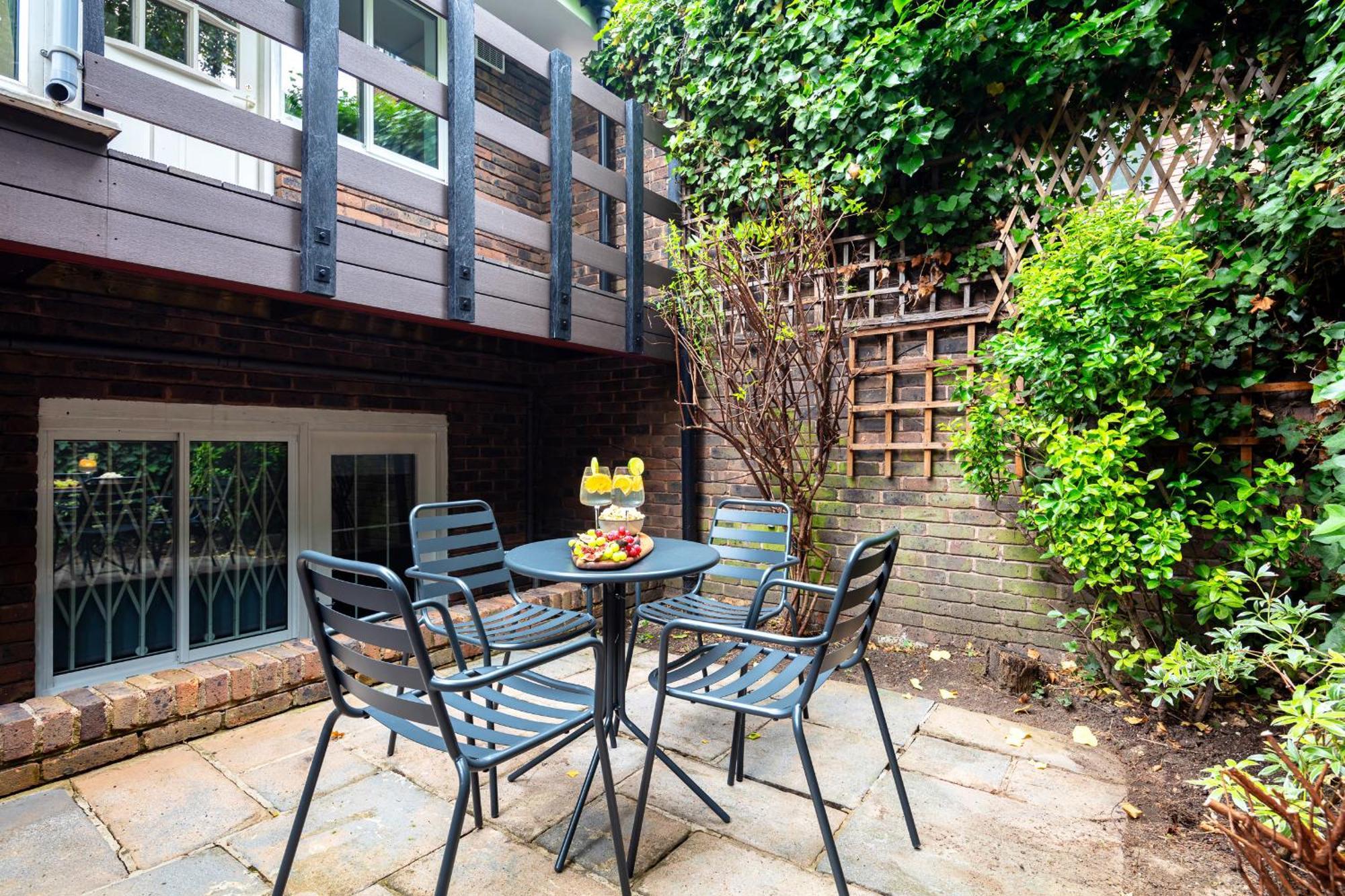 Rare 4Beds Townhouse In Kensington With Patio Vila Londres Exterior foto